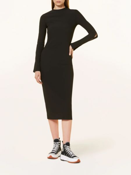 Джинсовое платье из джерси Calvin Klein Jeans черное