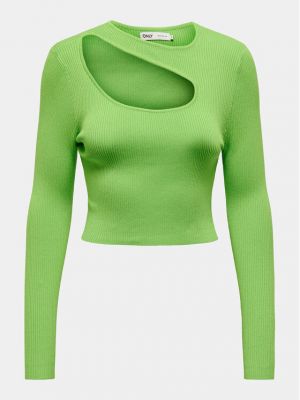 Блуза slim Only зелено