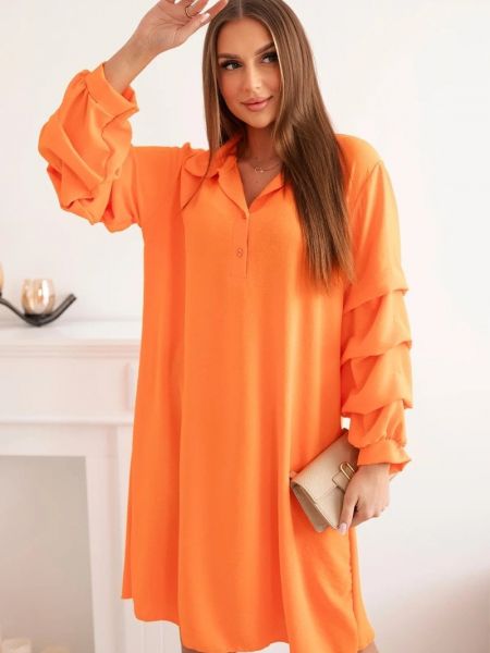 Oversized šaty Kesi oranžová