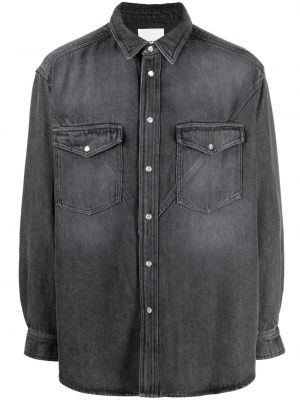 Camicia jeans Marant grigio