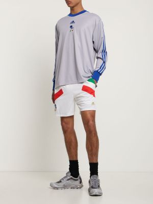 Koszula z dżerseju Adidas Performance szara