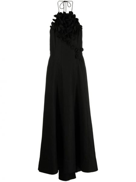 Μίντι φόρεμα Acler μαύρο