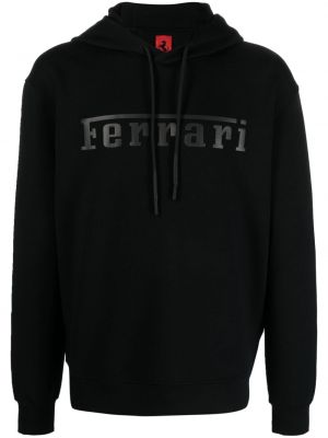 Hoodie mit print Ferrari schwarz