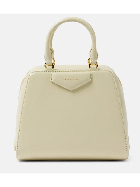 Lær mini bag Givenchy grønn