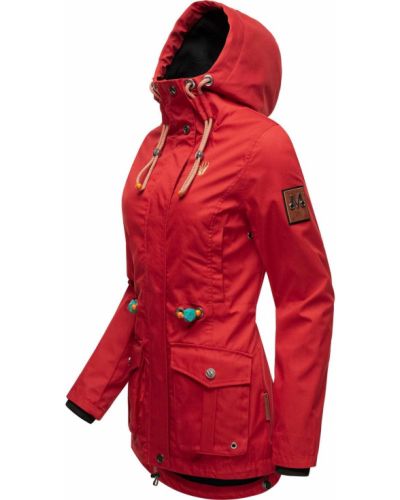 Jachetă lungă Marikoo roșu