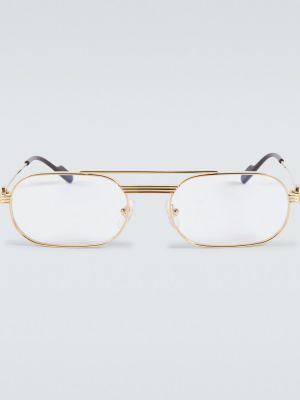 Päikeseprillid Cartier Eyewear Collection kuldne