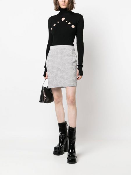 Žakárové mini sukně Givenchy