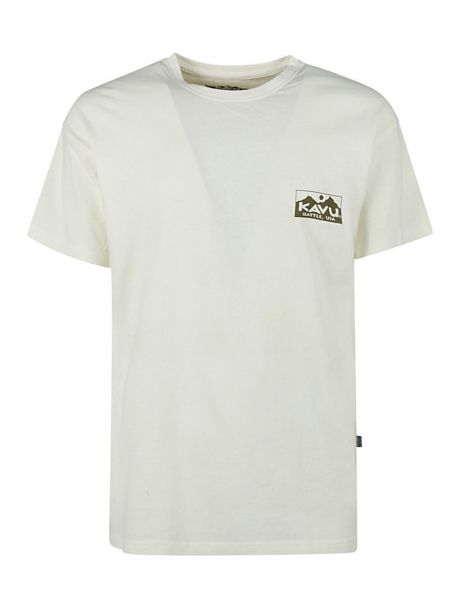T-shirt di cotone Kavu bianco