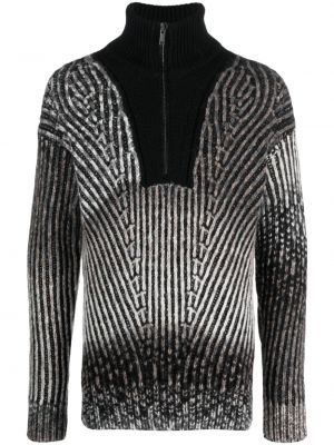 Vlnený sveter na zips Dondup