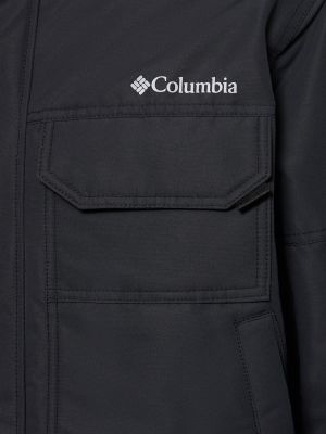 Pūkinė striukė Columbia juoda