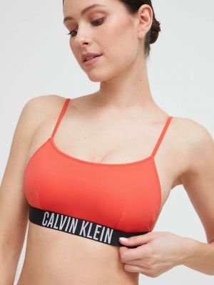Kopalke Calvin Klein oranžna
