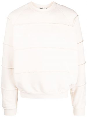 Sweatshirt aus baumwoll mit print Sunnei beige