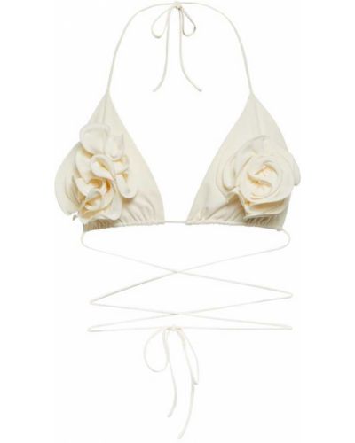 Bikini w kwiatki Magda Butrym Biały