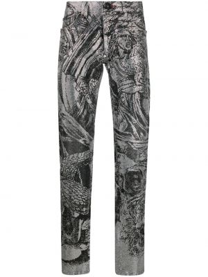Skinny jeans mit kristallen Philipp Plein
