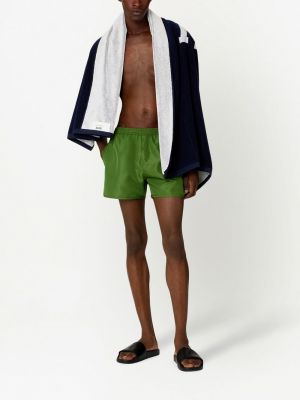 Shorts mit stickerei Ami Paris grün