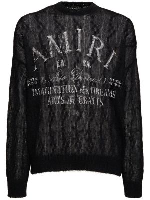 Пуловер Amiri черно