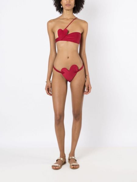 Herzmuster bikini Adriana Degreas rot
