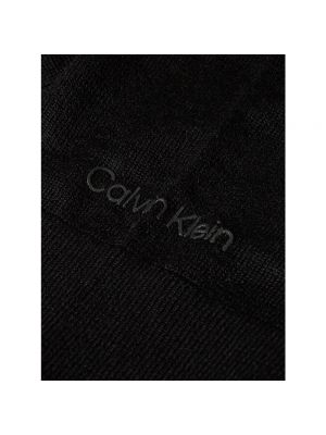 Top de tela jersey Calvin Klein negro