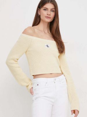 Sweter bawełniany Calvin Klein Jeans
