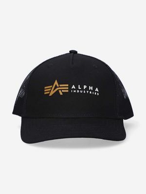Șapcă Alpha Industries negru