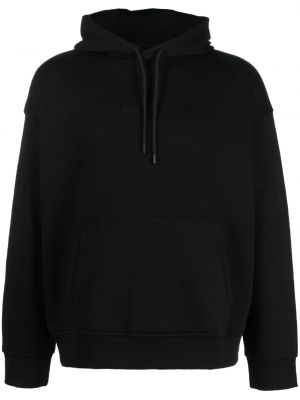 Hoodie Emporio Armani svart