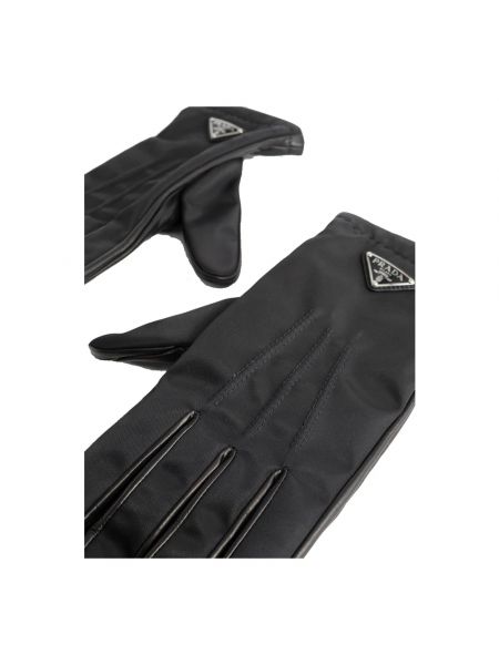 Nylon handschuh Prada schwarz
