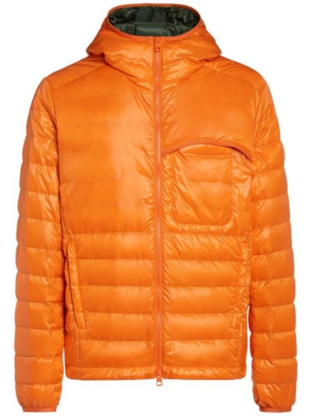 Páperová bunda Moncler oranžová