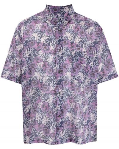 Camisa de flores manga corta Isabel Marant rosa