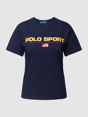Koszulka z nadrukiem Polo Sport niebieska