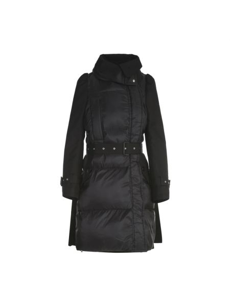 Manteau en coton Sacai noir