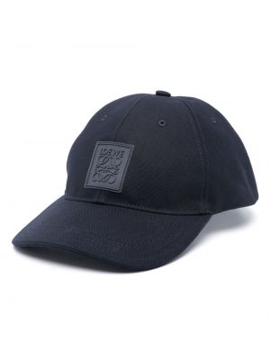 Kepurė su snapeliu Loewe mėlyna