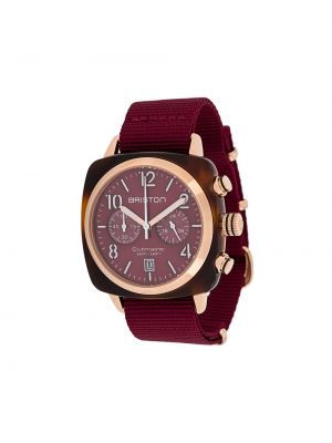 Červené hodinky Briston Watches
