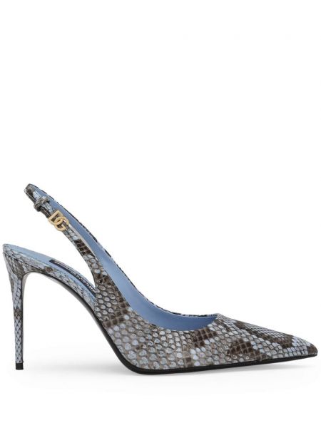 Slingback Dolce & Gabbana sininen