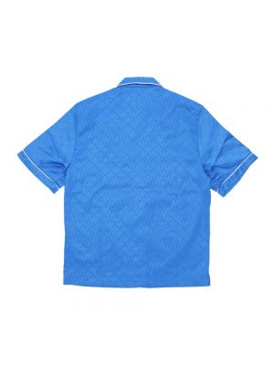 Koszula z krótkim rękawem Adidas niebieska