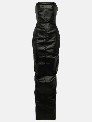 Dlouhé šaty Rick Owens čierna