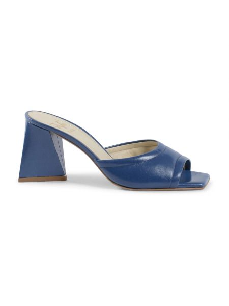 Leder sandale mit hohem absatz 19v69 Italia blau