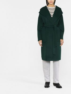 Vlněný kabát P.a.r.o.s.h. zelený
