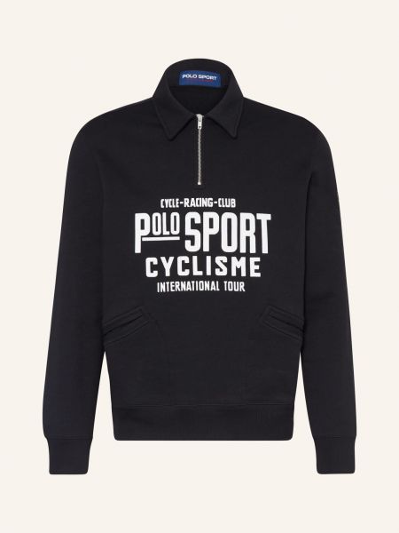 Krótka bluza sportowa Polo Sport czarna