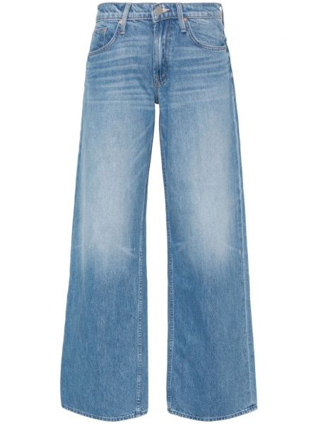 Daunen jeans Mother blau
