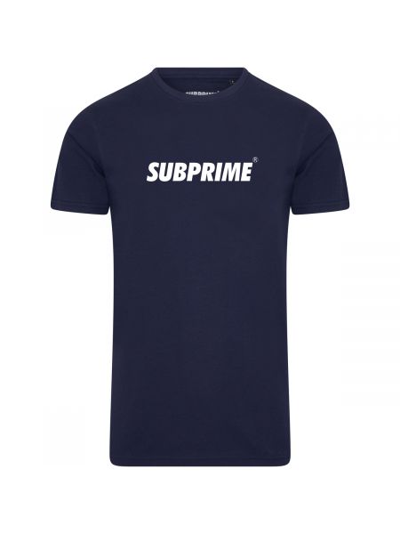Koszulka z krótkim rękawem Subprime niebieska