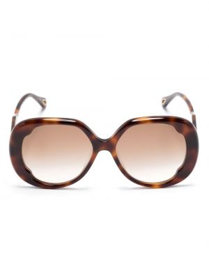 Okulary przeciwsłoneczne oversize Chloé Eyewear