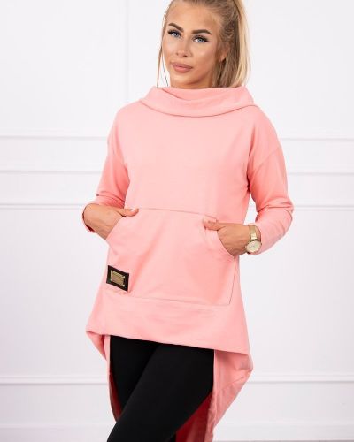Asimetrisks džemperis Kesi rozā