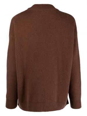 Kašmírový pulovr Liska hnědý