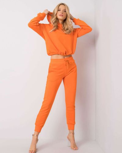 Φούτερ Fashionhunters πορτοκαλί