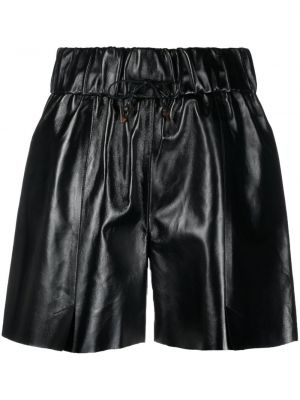 Skinn shorts Aeron svart