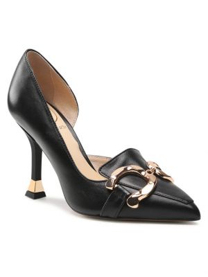 Полуотворени обувки с ток Baldowski черно