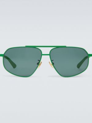 Очки солнцезащитные Bottega Veneta зеленые