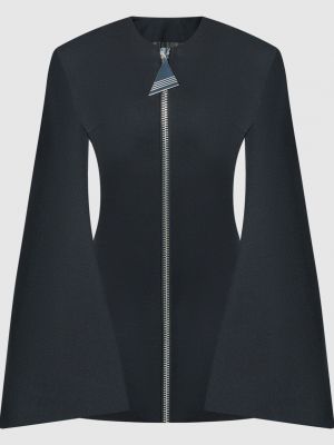 Вовняна сукня міні The Attico чорна