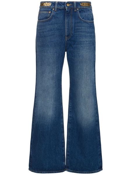 Straight leg-jeans Rabanne blå