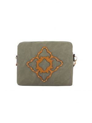 Чанта през рамо Usha Festival зелено